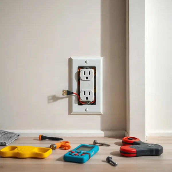 Professional GFCI Outlet Installation in Lawton carried out by a licensed technician