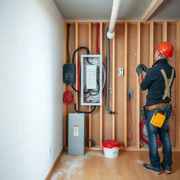 Professional Remodel Electrical Wiring in Lawton carried out by a licensed technician